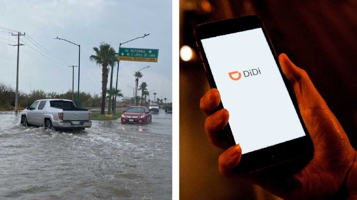 Por las tormentas se disparan tarifas de Didi en Nuevo Laredo