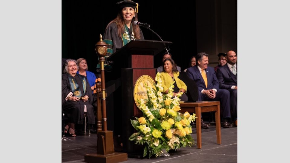 Es la primera mujer Presidente del Colegio de Laredo.