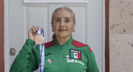 Abuelita mexicana de 76 años, gana bronce en campeonato de Finlandia