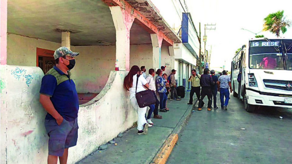 Las unidades, aún cuando no hay lluvias escasean