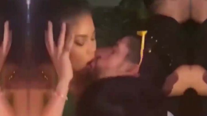 Bad Bunny prueba boca de fanática y le da tremendo beso VIDEO