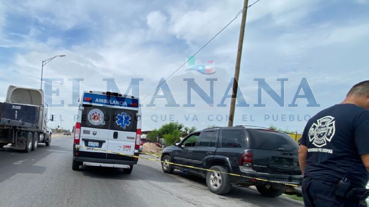 Fallece abuelito dentro de su camioneta por un infarto fulminante