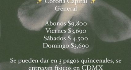 Ticketmaster: lo que debes de saber por la reventa de 108 boletos del Corona Capital