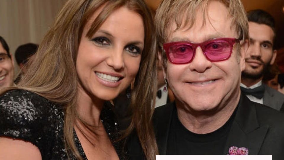 Britney Spears y Elton John nos muestran su nuevo tema en dúo llamado 'Hold Me Closer'