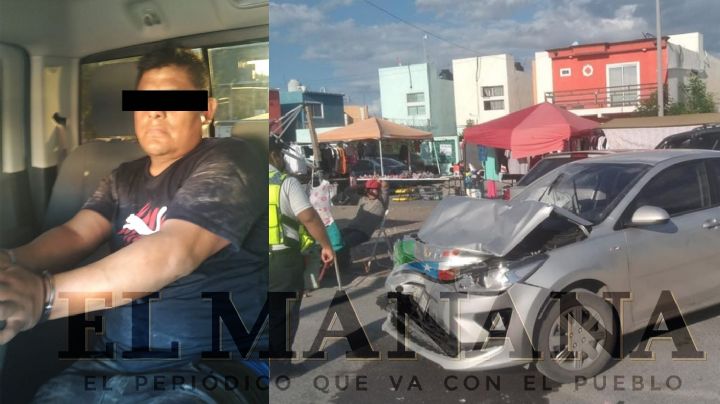 Tragedia: ebrio atropella a familia y tumba puestos en Villas de San Miguel