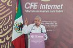 Presenta AMLO el programa Internet para Todos