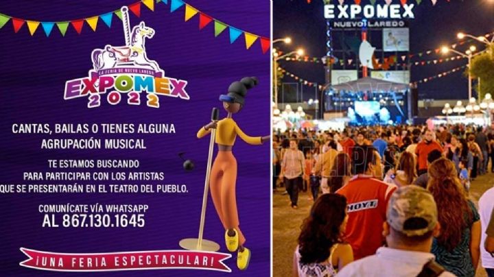 ¿Te gusta subir al escenario? ¡Aprovecha! Expomex busca a talentos locales
