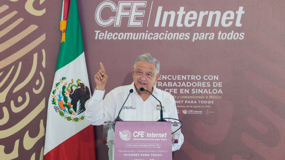 López Obrador presentó el programa Internet para Todos.