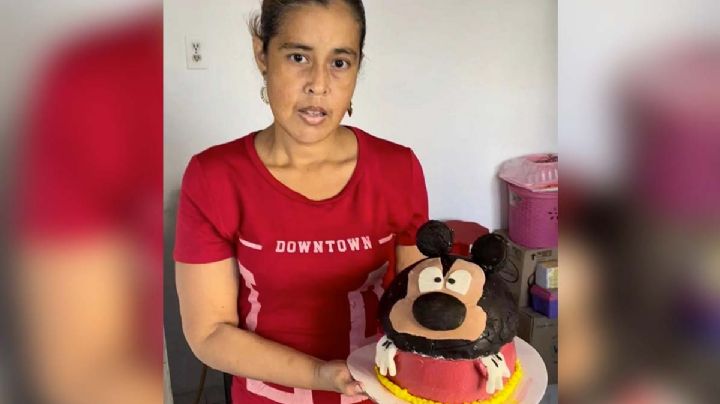 Muere mujer que hizo pastel de Mickey Mouse deforme | FOTOS