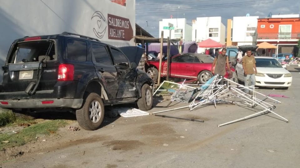 Madre e hija se salvan tras ser atropelladas en la Pulga de Villas de San Miguel.