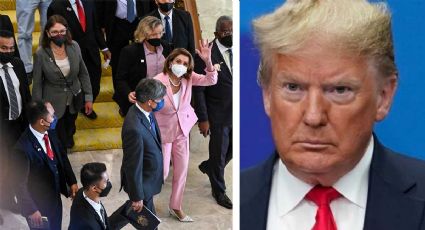 "¿Por qué está esa loca en Taiwán?": Trump arremete contra Pelosi por su viaje a la isla