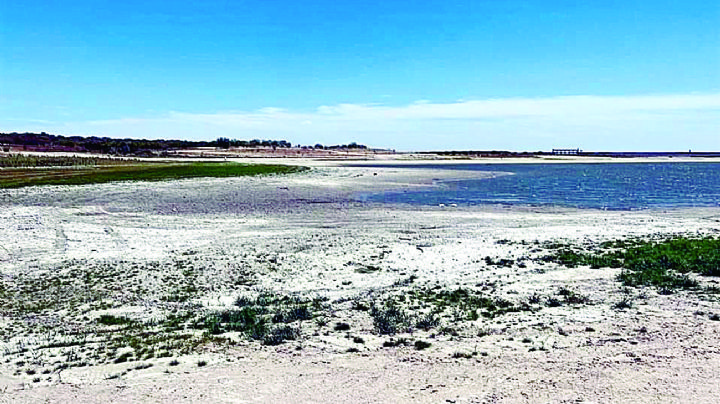 Se vacía  la presa Falcón