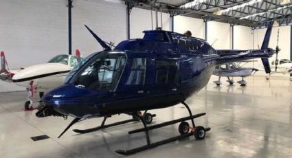 ¡Se 'la vuelan' los rateros! Se roban helicóptero de hangar del AICM