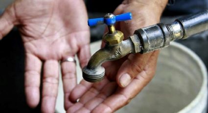 ¡Aguas! Suspenderán el servicio de agua potable este jueves en las siguientes colonias