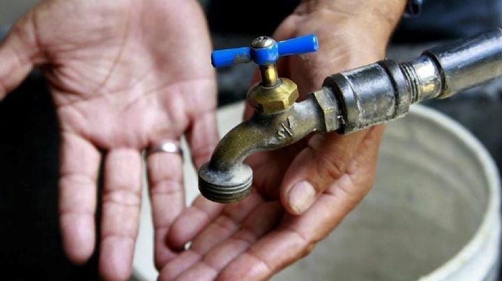¡Aguas! Suspenderán el servicio de agua potable este jueves en las siguientes colonias