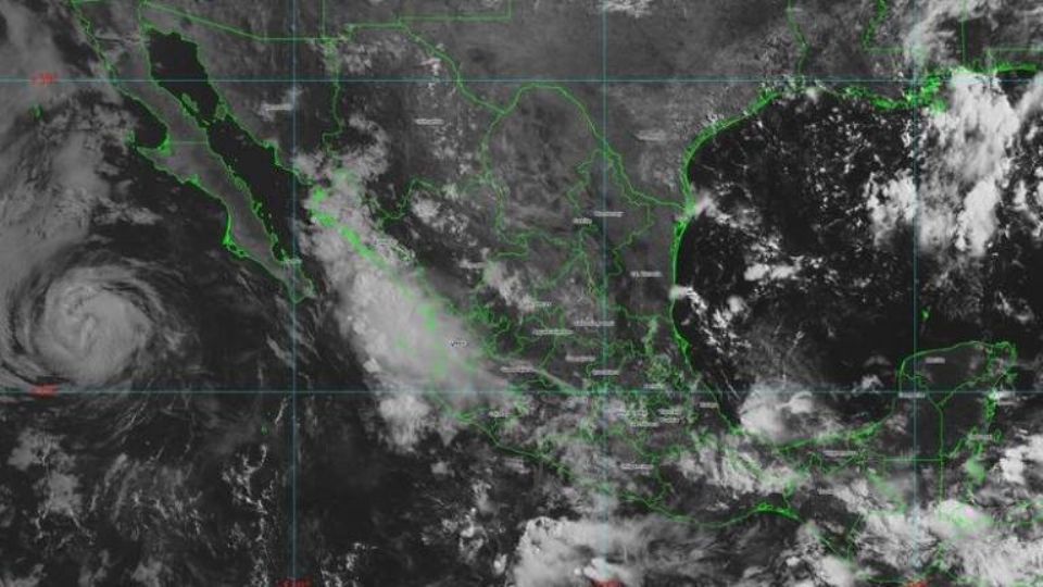 La onda tropical número 20 en conjunto con el huracán Howard traerá lluvias intensas y dispersas en el territorio norte del país