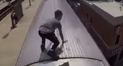 Joven pierde su brazo al intentar "surfear" sobre el Metro de Nueva York | VIDEO