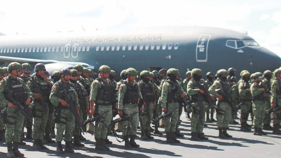 arribaron al Aeropuerto Internacional Quetzalcóatl alrededor de las 4:00 de la tarde