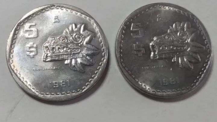 Con esta antigua moneda de 5 puedes obtener hasta 25 mil pesos