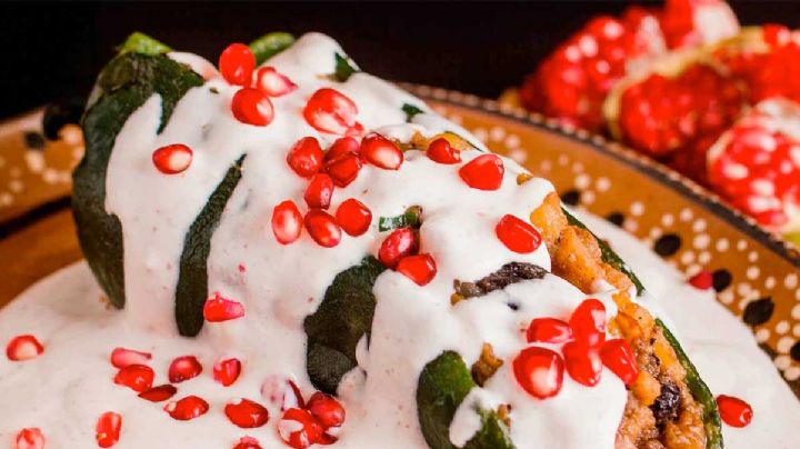 Éste es el mejor chile en nogada, de acuerdo a la receta de las abuelas