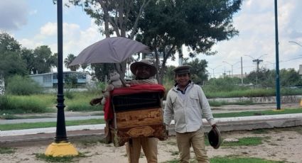 Organilleros comparten su pasión  en calles de Nuevo Laredo