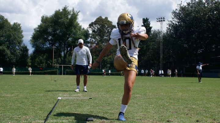 Andrea Martínez, la primera mujer que jugará futbol americano contra hombres en la ONEFA
