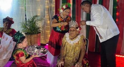 Abuelita zapoteca de 104 años es 'Señora Independencia'