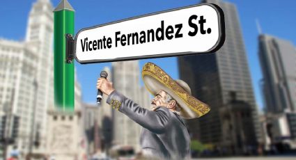 Nombran Vicente Fernández a calle en Estados Unidos | FOTO