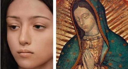 Recrean el rostro de la Virgen de Guadalupe con tecnología 3D