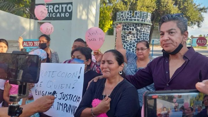 Protestan en Nuevo Laredo por muerte de niña en persecución