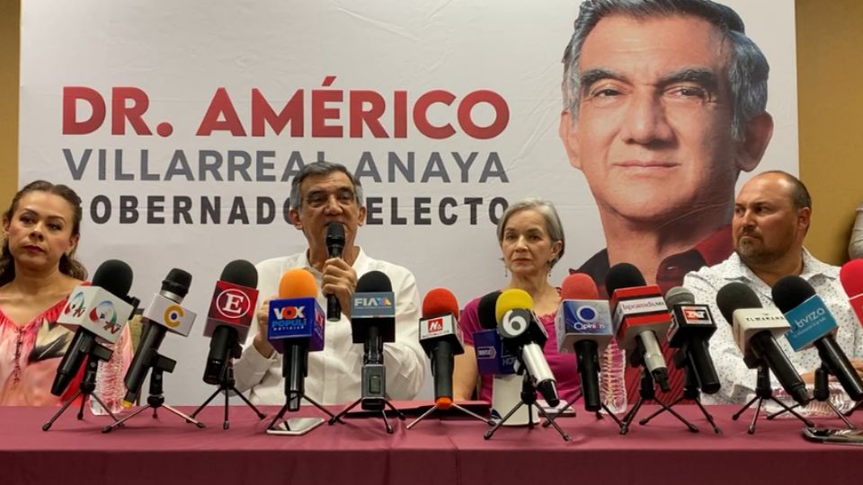 Américo Villarreal ofreció conferencia de prensa