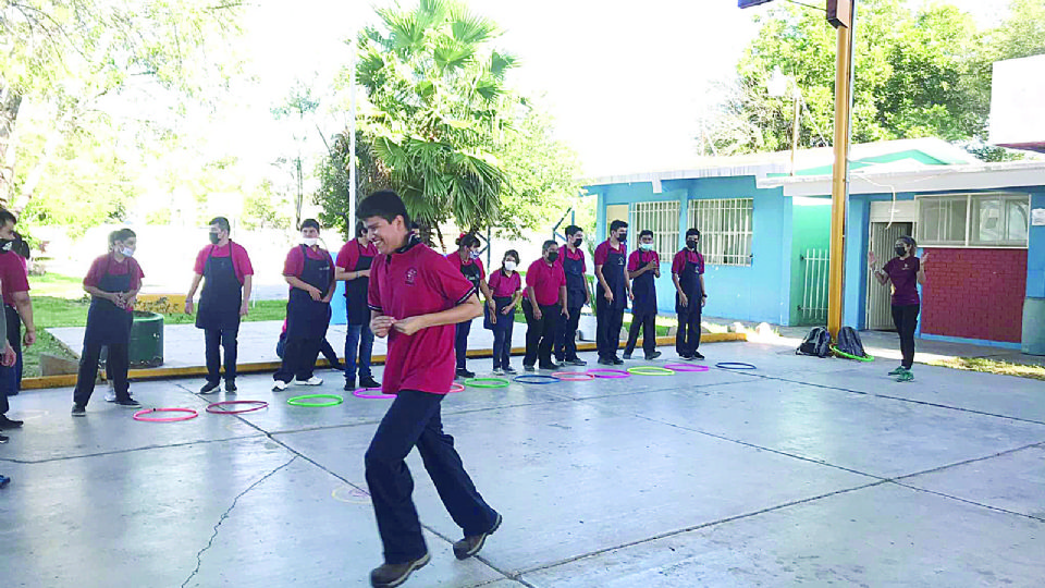 Los menores tomaron con entusiasmo las actividades.