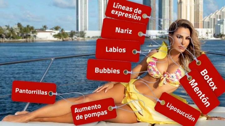 ¿Cuánto dinero ha invertido Ninel Conde en su cuerpo para quedar como una diosa?