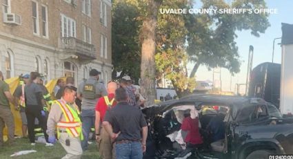 Nueva tragedia en Uvalde, Texas; dos muertos y 10 heridos tras accidente