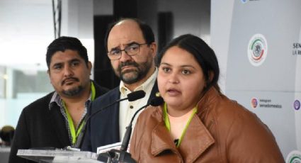 Madre de Heidi Mariana acude al Senado de la República