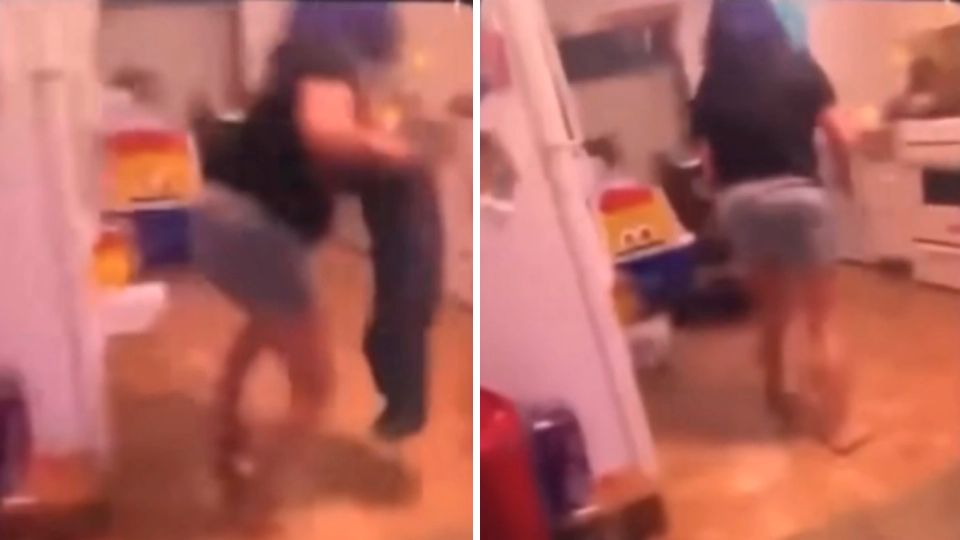 En Ohio, una madre fue captada golpeando a su hijo adoptivo