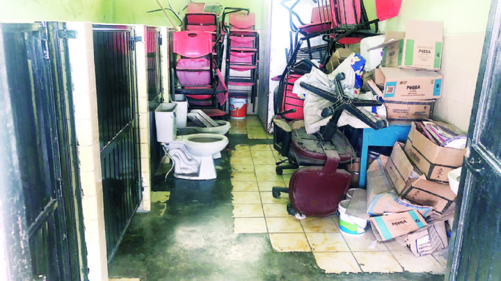 Deja el Estado obras a medias en escuelas