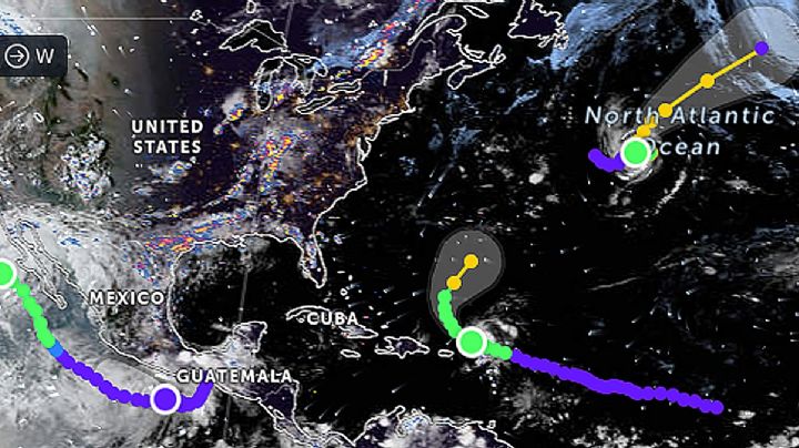 Se juntan el huracán Danielle y y la tormenta Earl en el Atlántico; ¿afectarán a México?