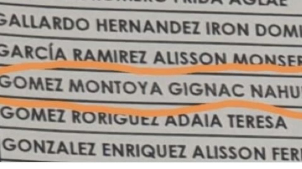 Por el fanatismo de sus papás, este niño se llama Gignac Nahuel.