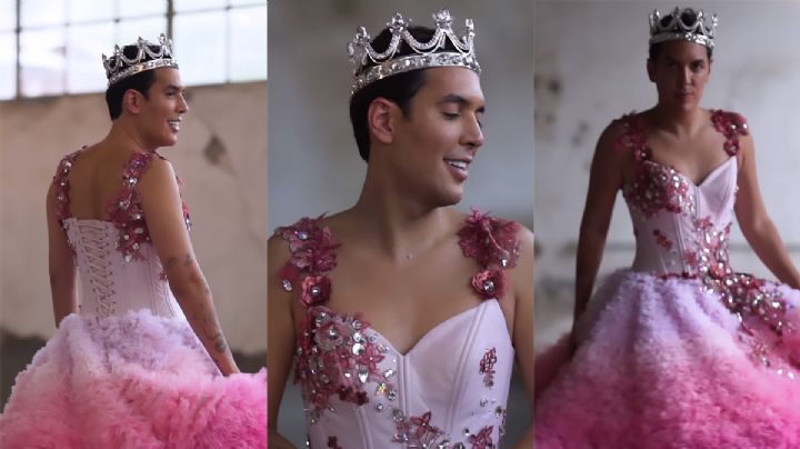Influencer UnTalFredo celebra con vestido de quinceañera sus 30 años | VIDEO