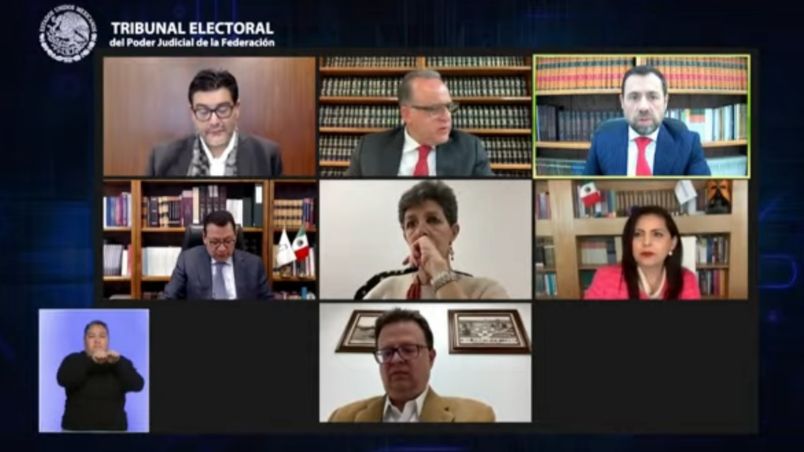 El Tribunal Electoral del Poder Judicial de la Federación decidió hoy.