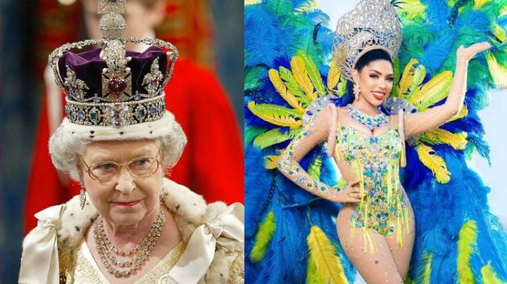 Reina del Carnaval de Veracruz envía sus condolencias a la familia real hasta Inglaterra