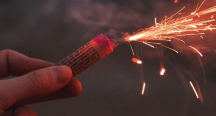 Como 'broma' le arrojan cuetón a niño en Tamaulipas; le destroza dos dedos
