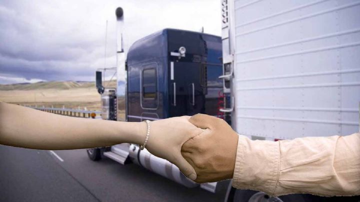 Trailero conoce el amor en un viaje y lo pierde: lo halla 20 años después