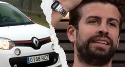 Gerard Piqué llega manejando un Twingo a oficinas de Kings League | VIDEO