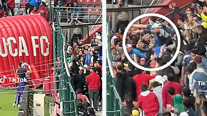 Portero del América le avienta su playera a niño y aficionado 'gandalla' se la arrebata | VIDEO