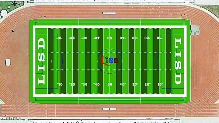 Instalan pasto sintético en el estadio Shirley Field