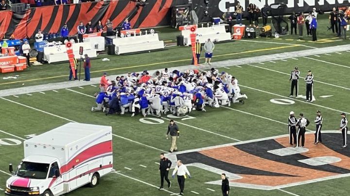 Drama en NFL: jugador de Bills se desvanece y lo reaniman en el campo | VIDEO