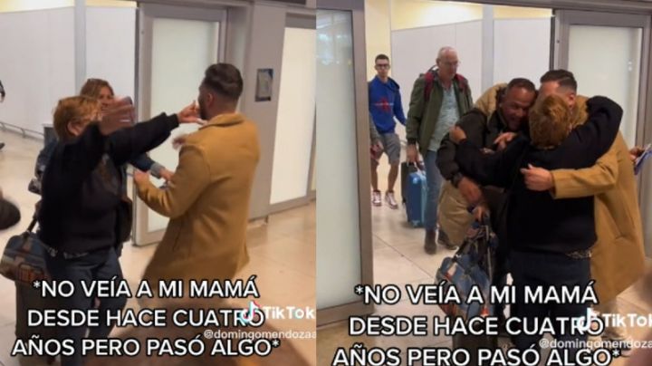 Hombre se reencuentra con su mamá después de 4 años; abraza a una desconocida por error | VIDEO