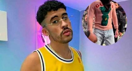 Bad Bunny reaparece en juego de la NBA; quería pasar desapercibido